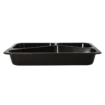 Product foto van Magnetronschalen PP zwart set van 50 765ml