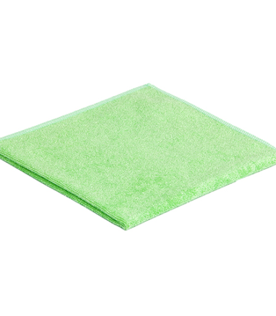 Product foto van Microvezeldoek groen 40x40 cm set van 10