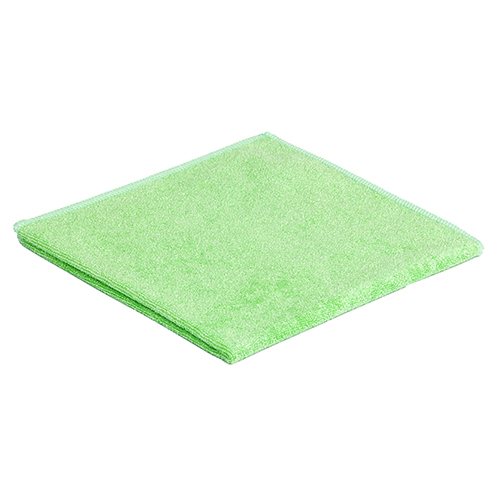 Product foto van Microvezeldoek groen 40x40 cm set van 10