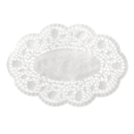 Product foto van Mokkaranden ovaal wit set van 500