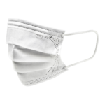 Product foto van Mondkapjes Medi-Inn GREEN Type IIR wit set van 50 biologisch afbreekbaar