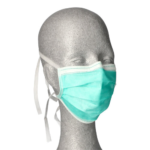 Product foto van Mondkapjes Type IIR 3-laags groen set van 50 Medi-Inn