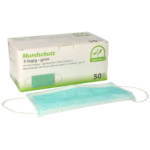 Product foto van Mondkapjes Type IIR groen set van 50 Medi-Inn