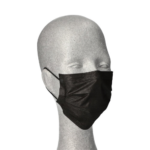 Product foto van Mondkapjes type II zwart met neusbeugel set van 50 Medi-Inn