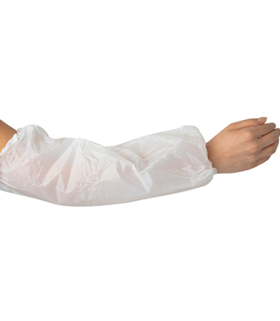 Product foto van Mouwbeschermers PE wit set van 100 Medi-Inn