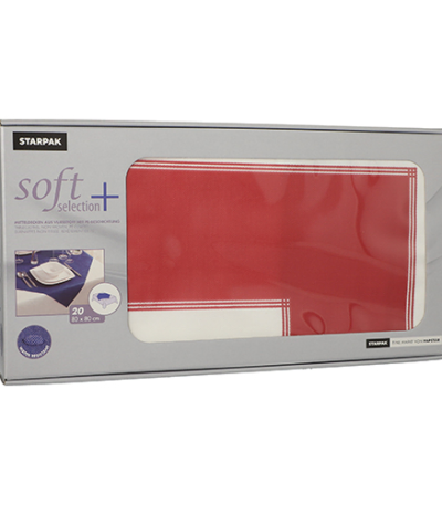 Product foto van Napperons nonwoven bordeaux set van 20 Frame