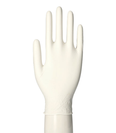 Product foto van Nitril handschoenen poedervrij wit M set van 100 Medi-Inn