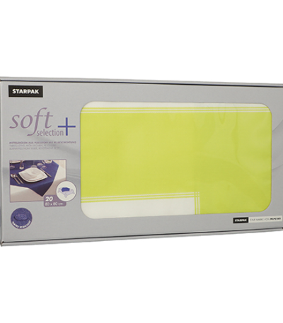 Product foto van Nonwoven napperons lime set van 20 80x80cm Frame