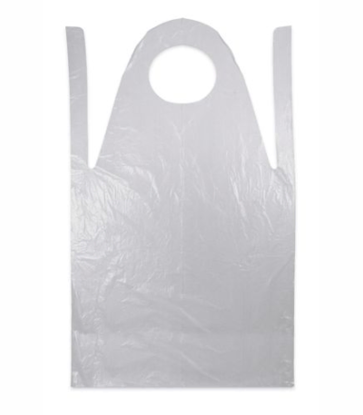 Product foto van PE Schorten wit set van 100 75cm x 125cm Medi-Inn PLUS