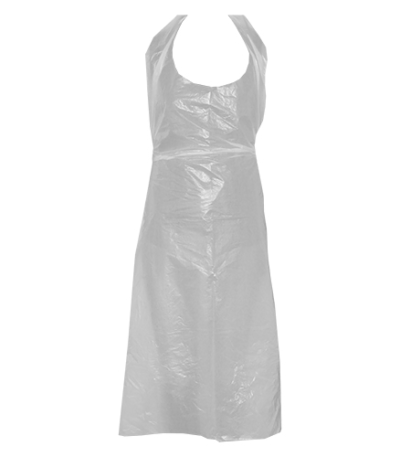 Product foto van PE Schorten wit set van 100 75cm x 125cm Medi-Inn PLUS