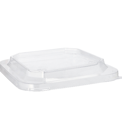 Product foto van PET Deksels voor lunchboxen transparant set van 25