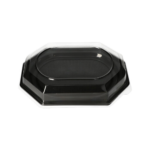 Product foto van PET Serveerschalen zwart set van 10