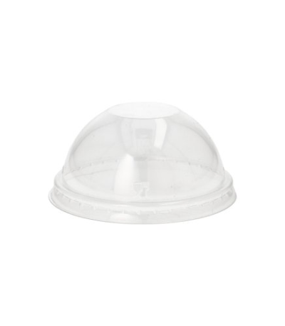 Product foto van PET deksels rond glashelder set van 50 9cm