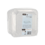 Product foto van PET lunchbox deksels transparant set van 25