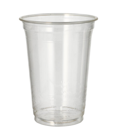 Product foto van PLA Drinkbekers glashelder 0