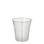 Product foto van PLA Drinkbekers glashelder set van 100 150ml