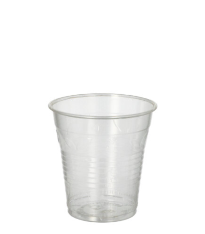 Product foto van PLA Drinkbekers glashelder set van 100 150ml