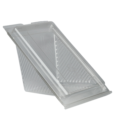 Product foto van PLA Sandwichboxen transparant groot set van 50 200ml