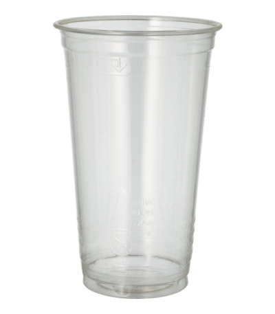 Product foto van PLA drinkbekers glashelder set van 60 500ml