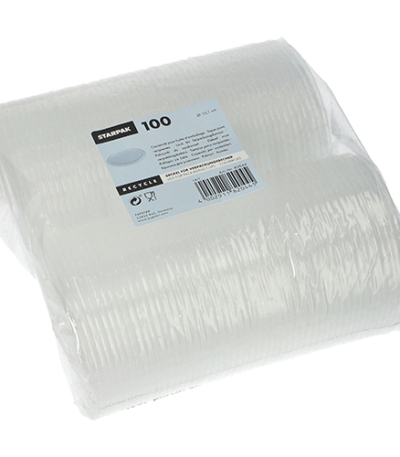 Product foto van PP deksels transparant set van 100