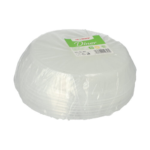 Product foto van PP deksels voor borden transparant set van 12