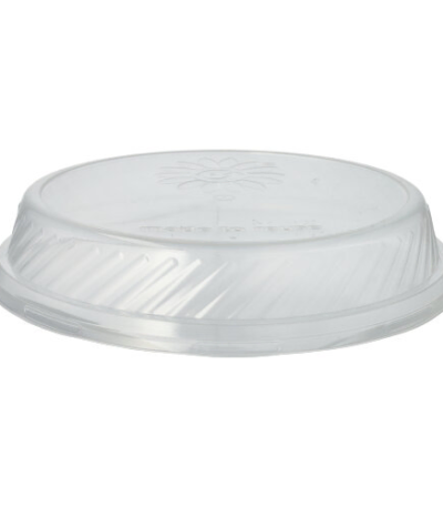 Product foto van PP deksels voor borden transparant set van 12