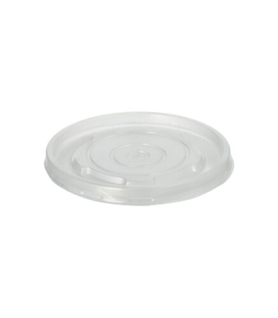 Product foto van PP deksels voor soepkommen transparant set van 25