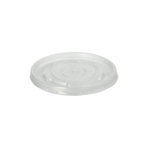 Product foto van PP deksels voor soepkommen transparant set van 25