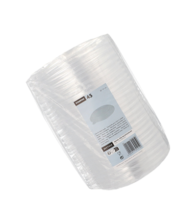 Product foto van PS deksels transparant set van 45 15cm To Go