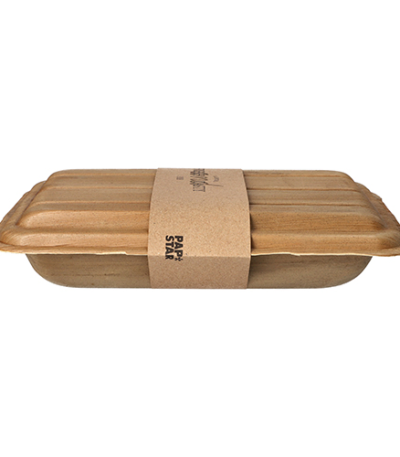 Product foto van Palm dienbladen met deksel en sleeve set van 10