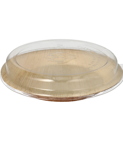 Product foto van Palmbblad Borden met deksels set van 500ml 23cm