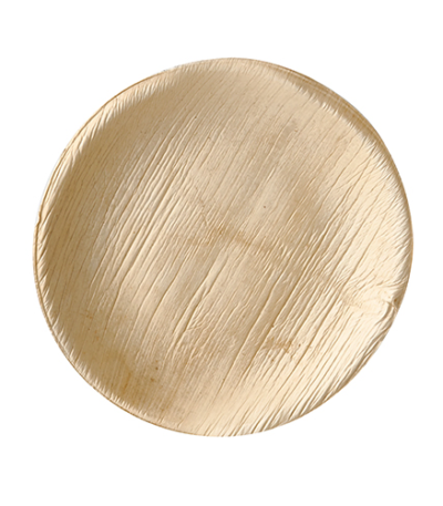 Product foto van Palmbblad Borden rond 15cm set van 25