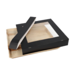 Product foto van Palmblad dienbladen met deksel en band set van 25