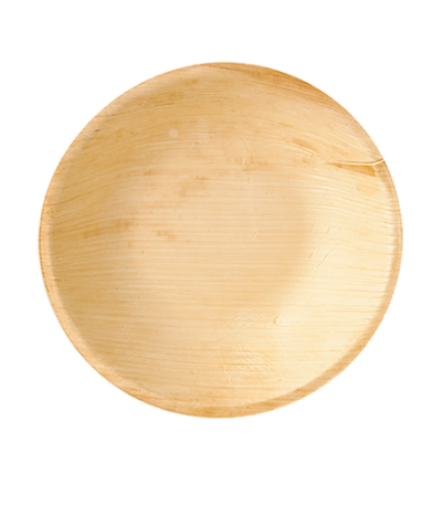 Product foto van Palmblad schalen rond 300ml set van 25