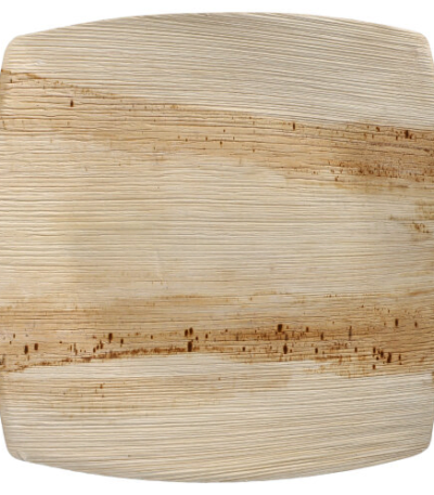 Product foto van Palmbord natuur QUADRATO set van 25