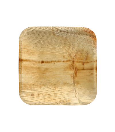 Product foto van Palmbordjes hoekig set van 25 15x15cm