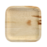 Product foto van Palmbordjes karton hoekig 20x20 cm set van 25