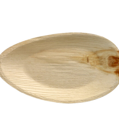 Product foto van Palmbordjes ovaal naturel set van 25