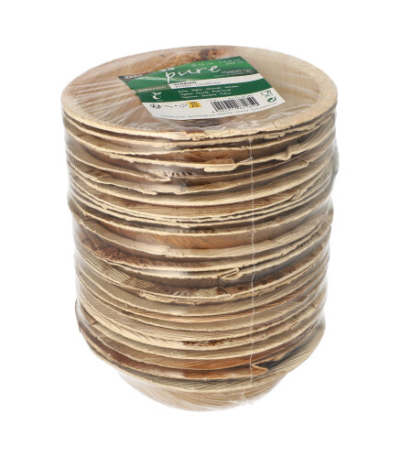 Product foto van Palmolie schaaltjes karton naturel set van 25