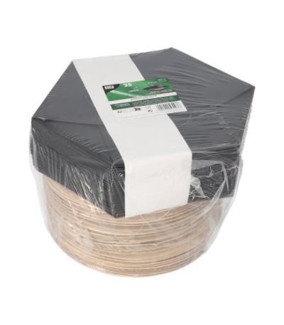 Product foto van Palmolie schaaltjes met deksel wit set van 25 500ml