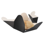 Product foto van Palmolie schaaltjes met deksel wit set van 25 500ml