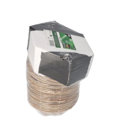 Product foto van Palmolie schaaltjes rond 300ml set van 25 met deksel