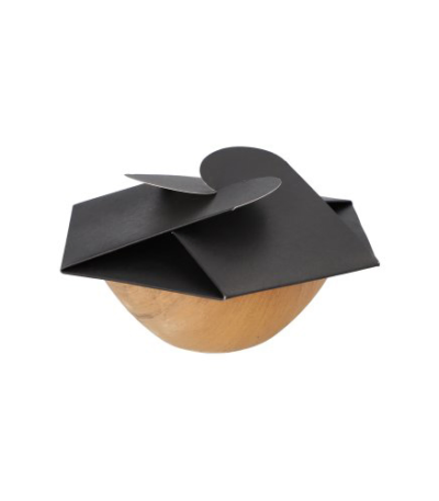 Product foto van Palmolie schaaltjes rond 300ml set van 25 met deksel