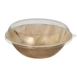 Product foto van Palmolie schalen met deksels set van 10 800ml