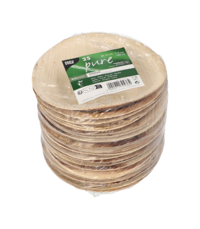 Product foto van Palmolie schalen rond pure set van 25 180ml