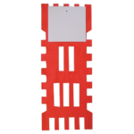 Product foto van Papieren Guirlande Rainbow fringe brandvertragend 10m