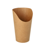 Product foto van Papieren Wrap Cups bruin set van 50 470ml