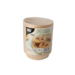 Product foto van Papieren bakvormpjes bruin set van 50 142ml