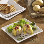 Product foto van Papieren borden karton wit set van 50 22