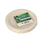 Product foto van Papieren Borden rond wit set van 20